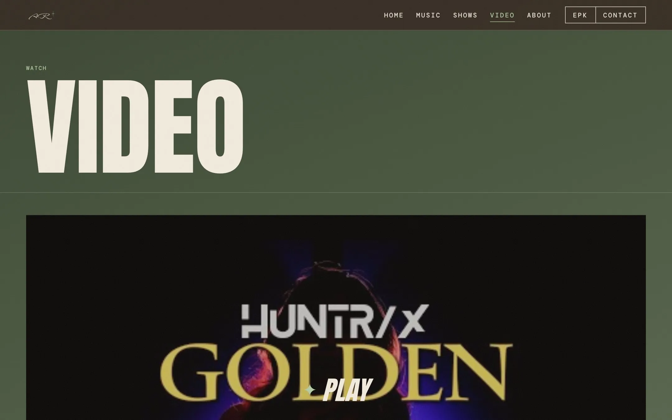 Video page